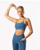 Luxe Series Sports Bra - Blue