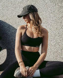 LuxForm Sports Bra - Black
