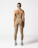 Crossover Leggings Tan