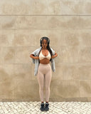 Legging Flux Rose Pâle
