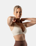 Plunge Bra Milk White