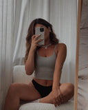 Lot de 3 slips sans coutures Noir