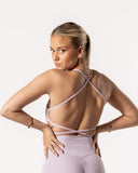Luxe Series Sports Bra - Lilac