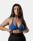 Twist Bra - Blue