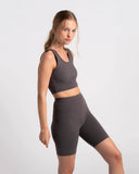 Crop Tank 'Body' Slate