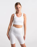 Crop Tank 'Body' White