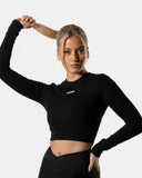 Lift Rib Long Sleeve Black