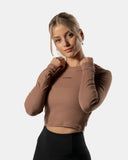Lift Rib Long Sleeve Brown