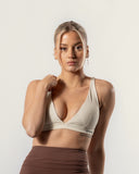 Plunge Bra Milk White