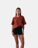 Pilates Club Tee Terracotta