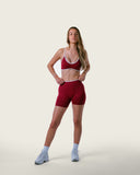 Contrast Bra Burgundy