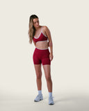 Contrast Bra Burgundy