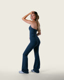 Halter Tank Bra Midnight
