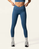 Legging met zakken, blauw