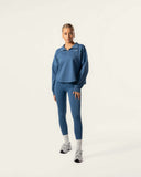 Legging met zakken, blauw