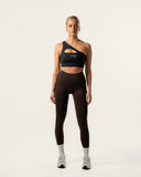 Naadloze legging Cacao