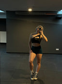 Naadloze shorts Midnight