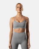 LuxForm Sports Bra - Rhino Grey