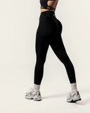 Legging met zakken, zwart