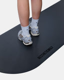 Initial Crew Socks 2 Pack White