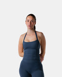 Halter Tank Bra Midnight