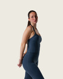 Halter Tank Bra Midnight